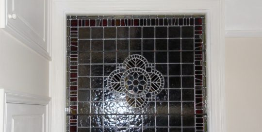 Bespoke Stained Glass Window, Joinery Repair, Brighton and Hove.